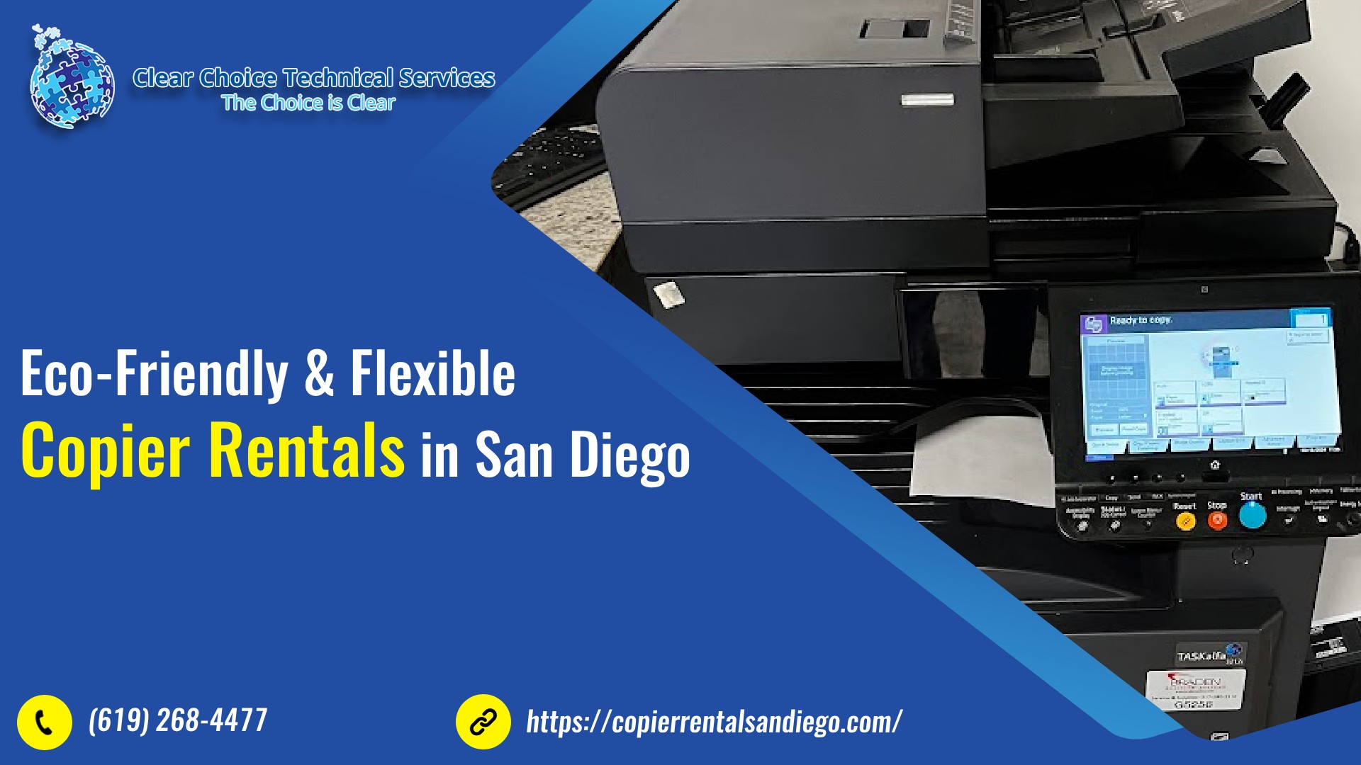 Eco-Friendly & Flexible Copier Rentals in San Diego