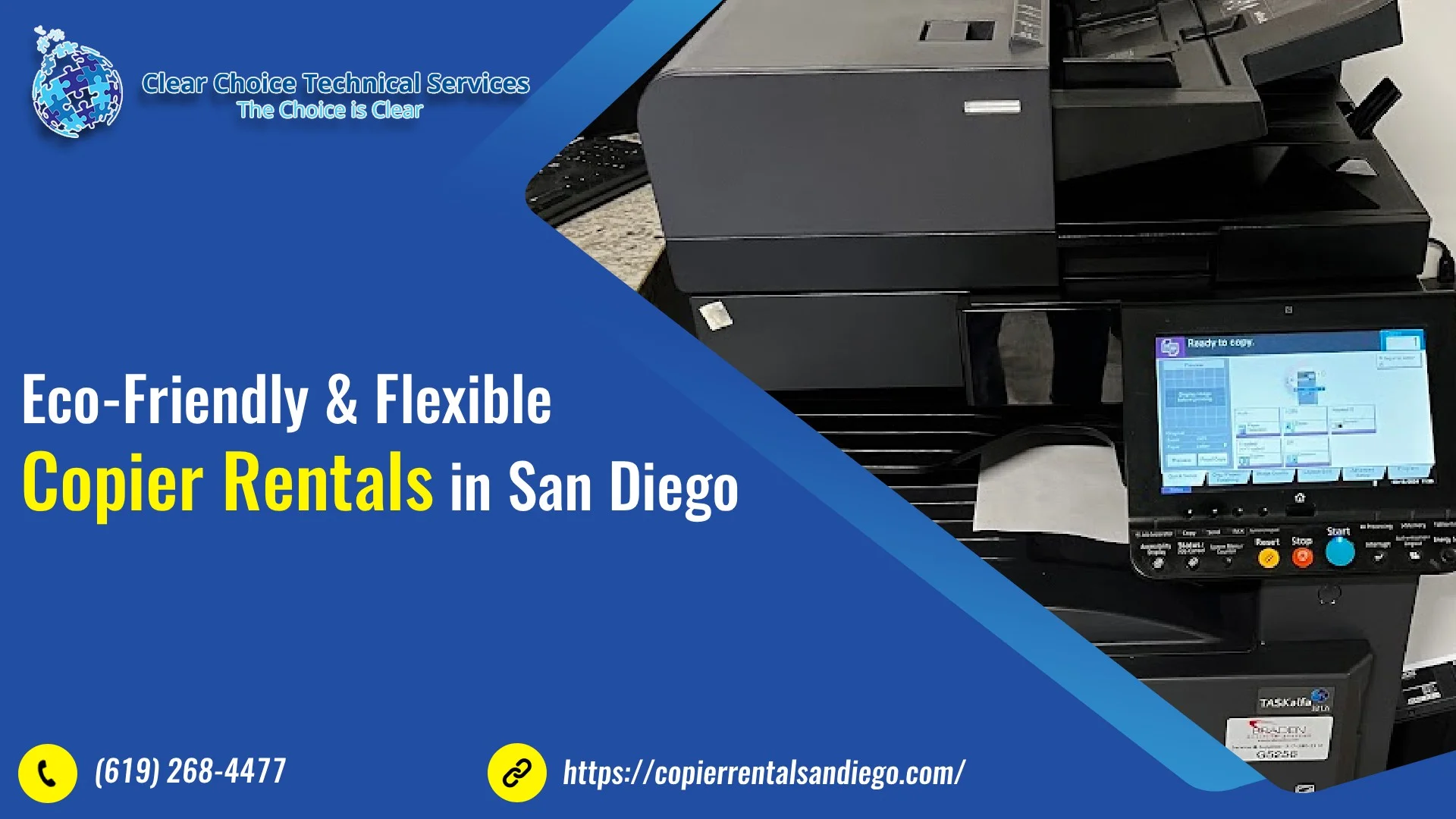 Eco-Friendly & Flexible Copier Rentals in San Diego